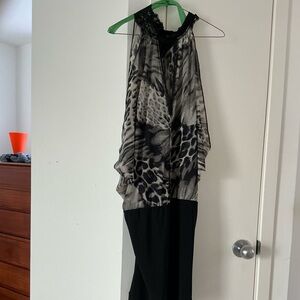 Leopard print top or dress